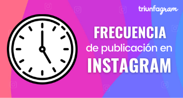frecuencia en Instagram